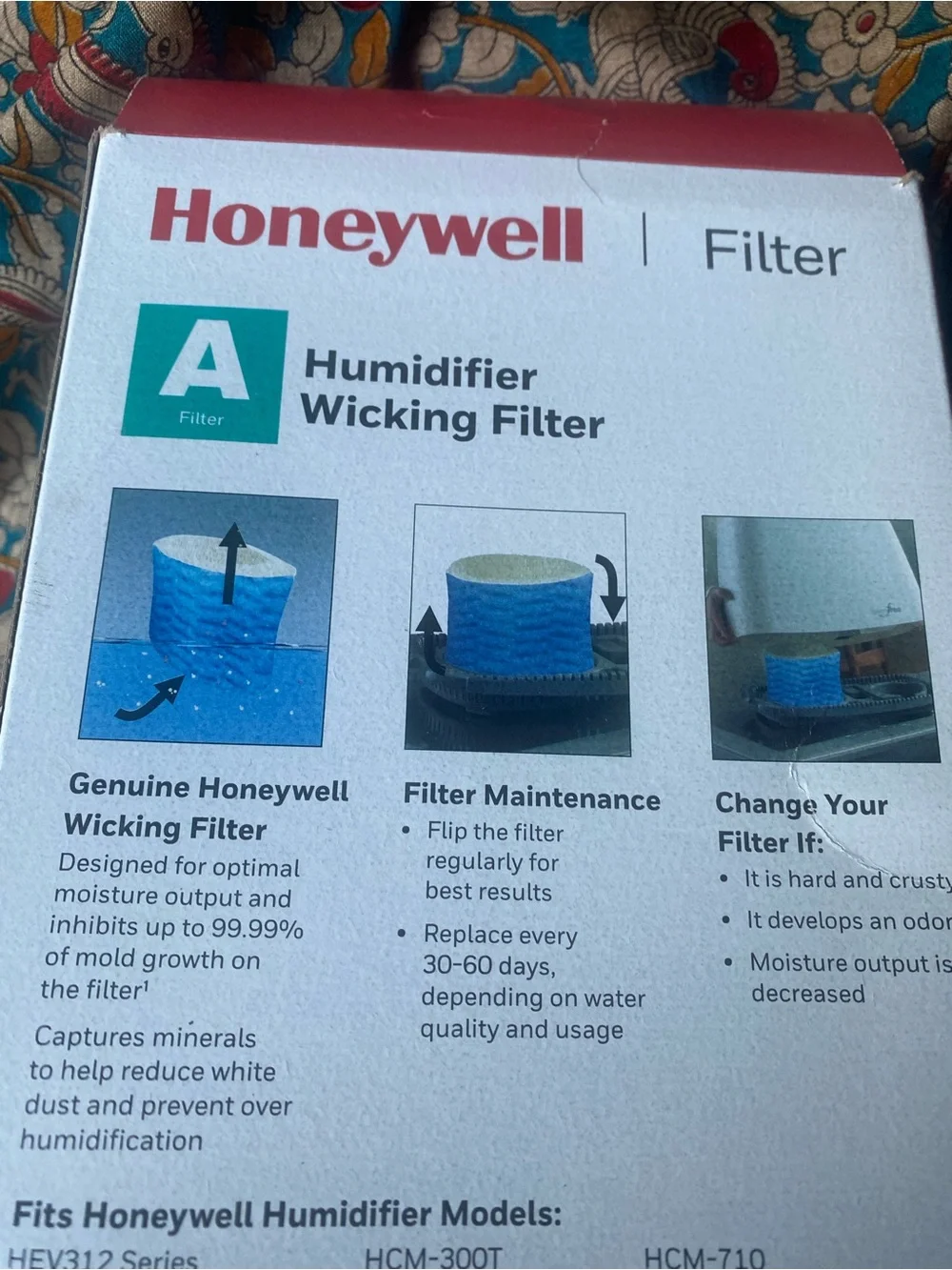 Honeywell HAC504 Humidifier Wicking Filter Size A, New